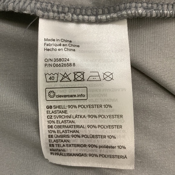 H & M Gray NWT Crushed Velvet Jacket size M - Picture 13 of 17